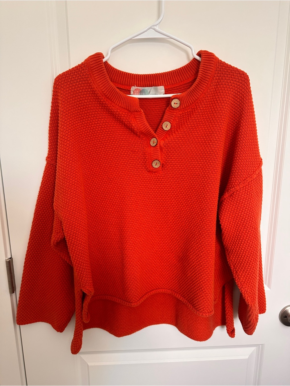 Free People Hailee Sweater Set in Salmon